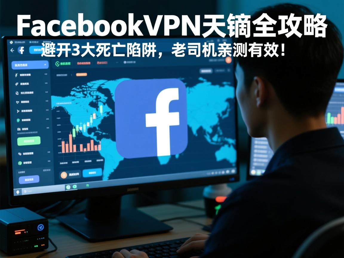 脸书VPN翻墙全攻略,避开3大死亡陷阱,老司机亲测有效!