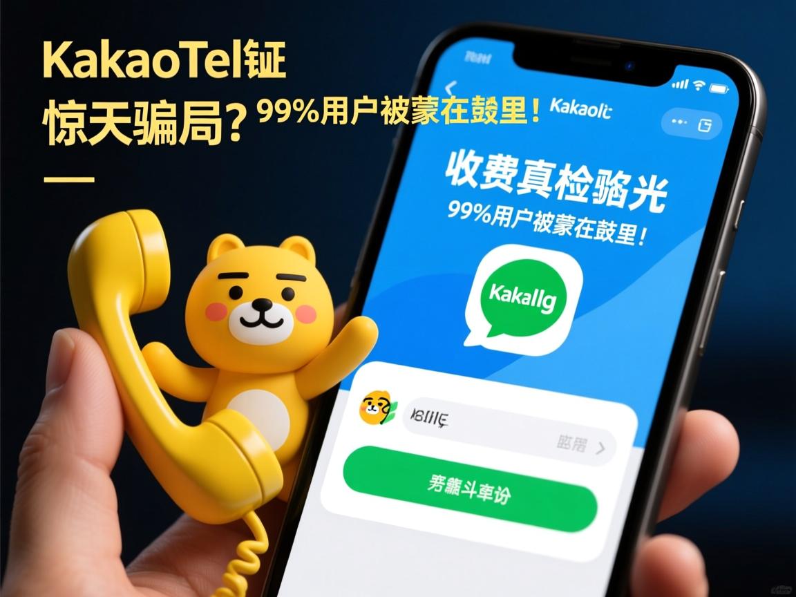 KakaoTalk电话验证惊天骗局?收费真相曝光,99%用户被蒙在鼓里!