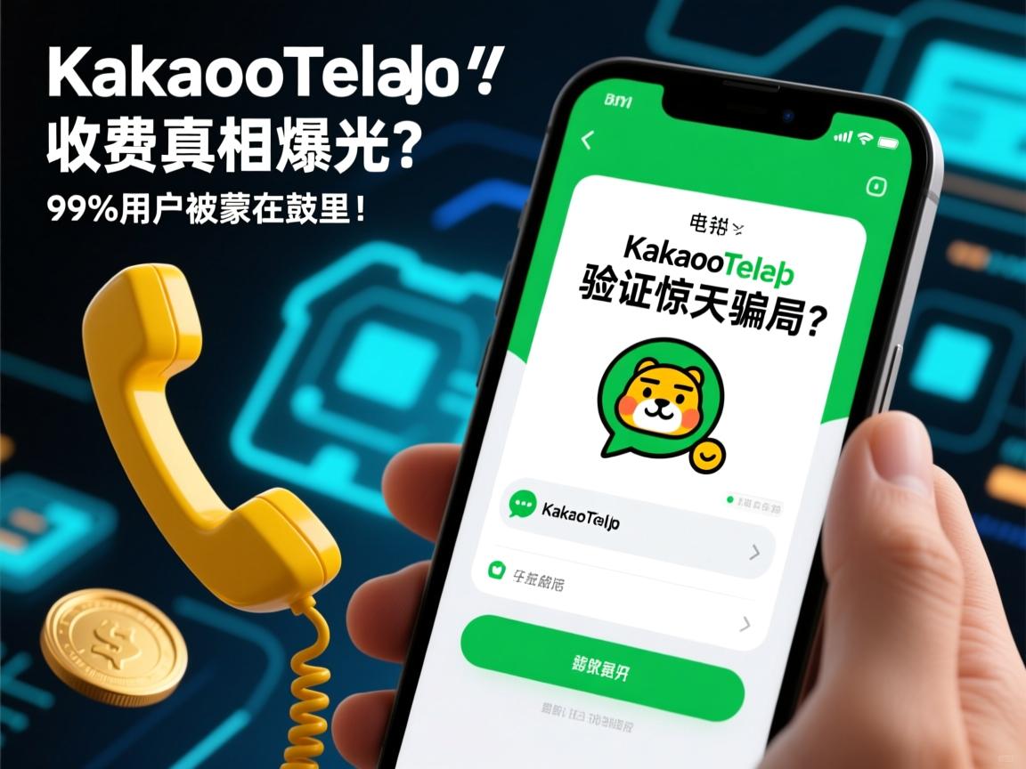KakaoTalk电话验证惊天骗局?收费真相曝光,99%用户被蒙在鼓里!