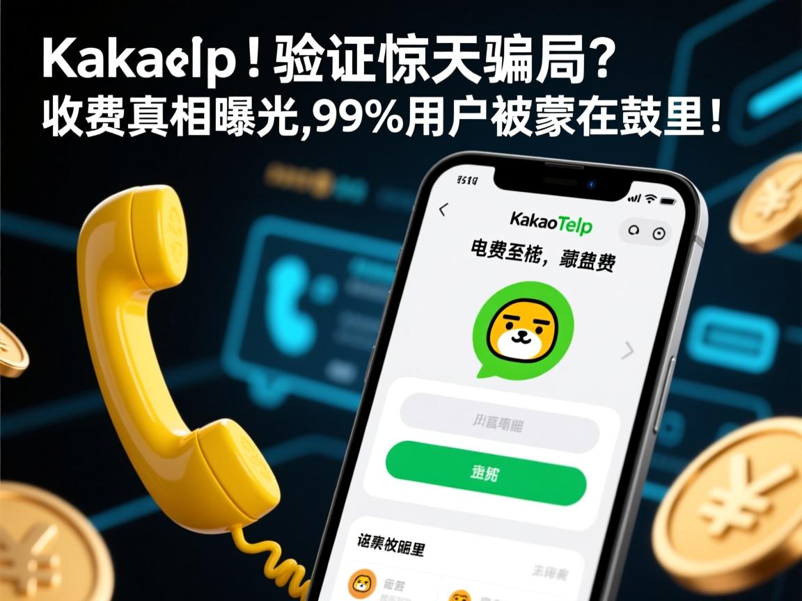 KakaoTalk电话验证惊天骗局?收费真相曝光,99%用户被蒙在鼓里!