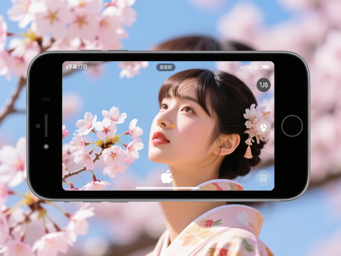 苹果17日版偷装和风镜头?实测对比国行惊现樱花玄机!