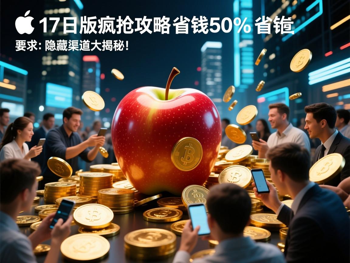 苹果17日版疯抢攻略,省钱50%的隐藏渠道大揭秘!