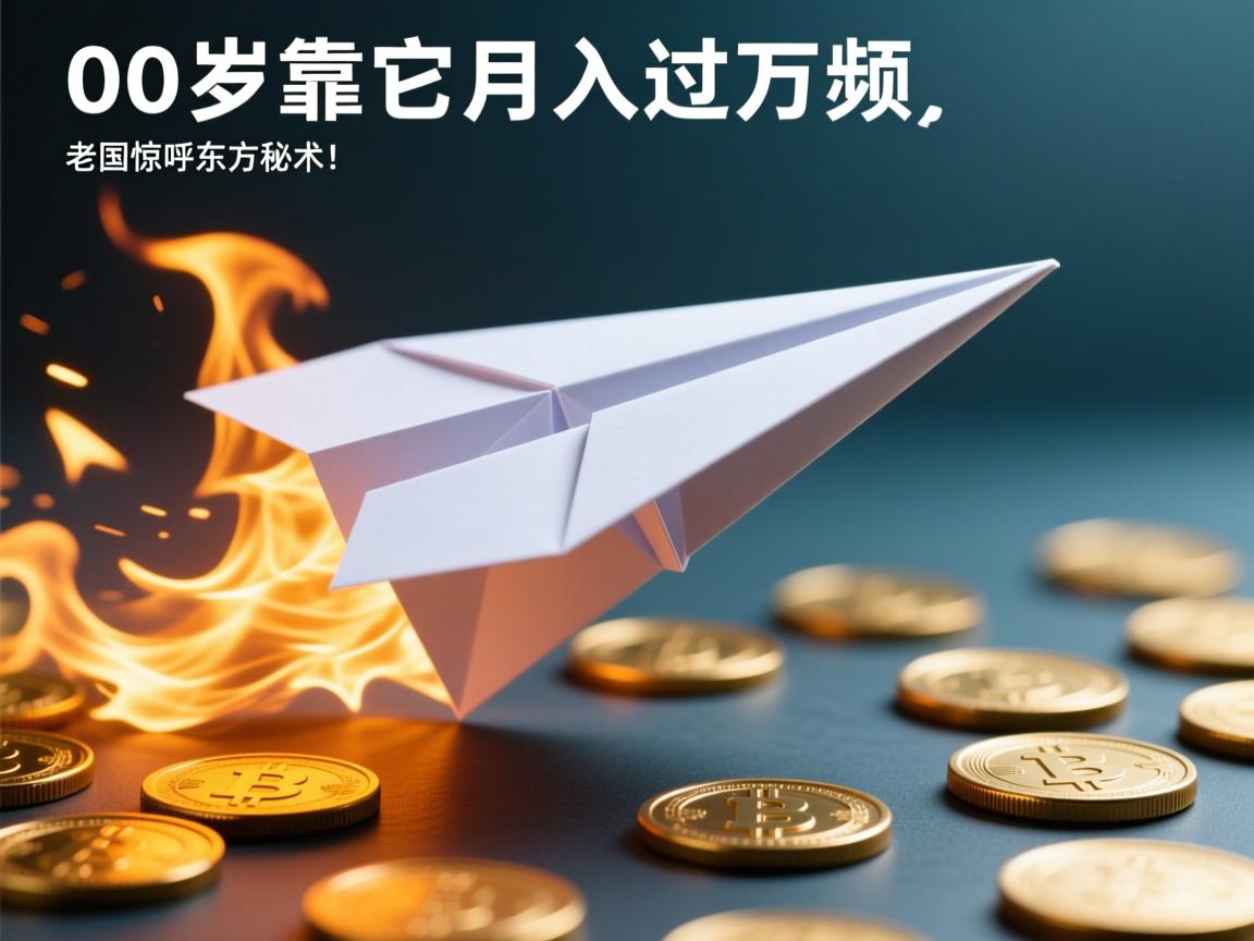 纸飞机教程视频爆火背后,00后靠它月入过万,老外惊呼东方秘术!