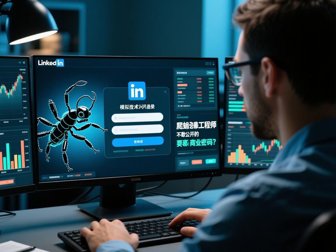 LinkedIn模拟登录技术内幕,爬虫工程师不敢公开的商业密码