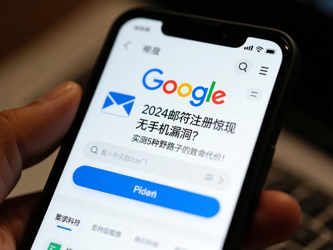 2024谷歌邮箱注册惊现无手机漏洞?实测5种野路子的致命代价!