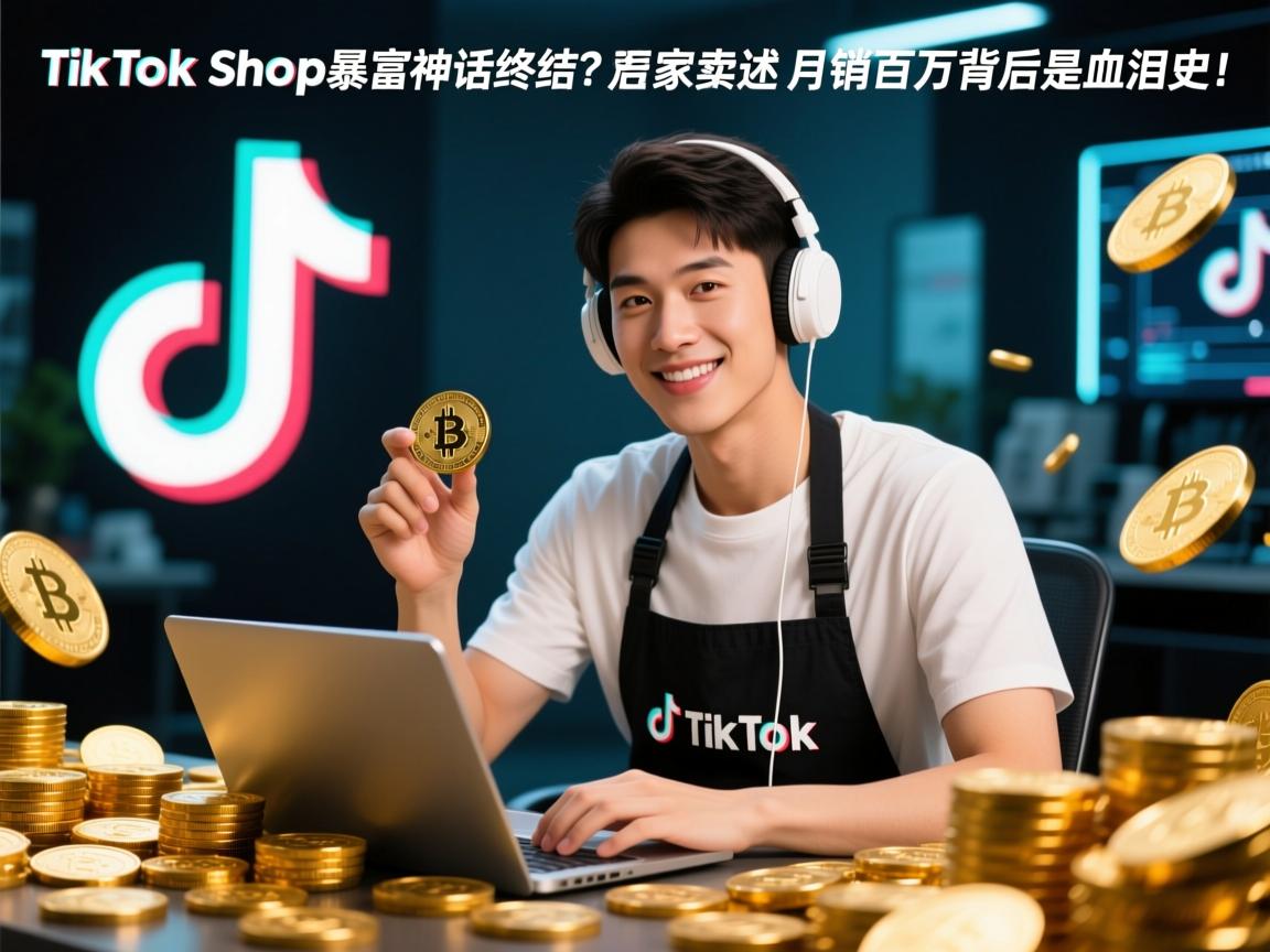 TikTok Shop暴富神话终结?95后卖家亲述,月销百万背后是血泪史!