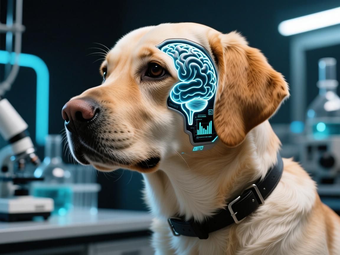 拉布拉多变种51,智商爆表还是伦理深渊?实验室泄露的超级大脑!