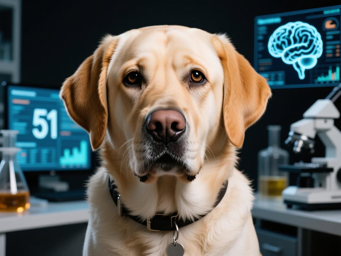 拉布拉多变种51,智商爆表还是伦理深渊?实验室泄露的超级大脑!