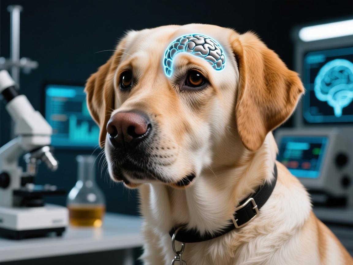 拉布拉多变种51,智商爆表还是伦理深渊?实验室泄露的超级大脑!