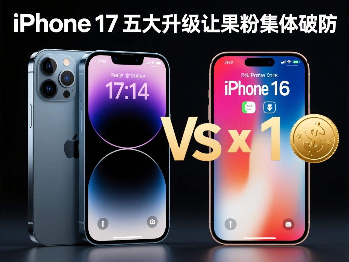 iPhone 17欧版价格曝光!对比iPhone 16这五大升级让果粉集体破防