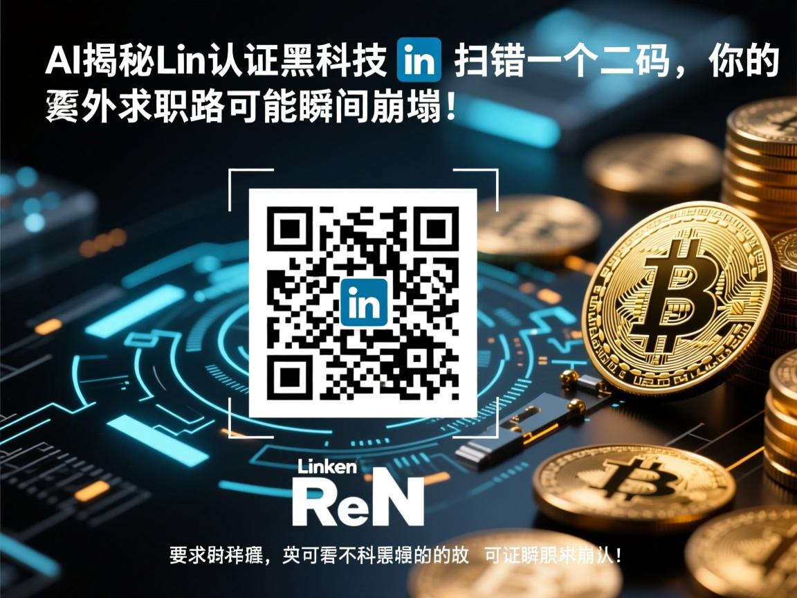 AI揭秘LinkedIn认证黑科技,扫错一个码,你的海外求职路可能瞬间崩塌!
