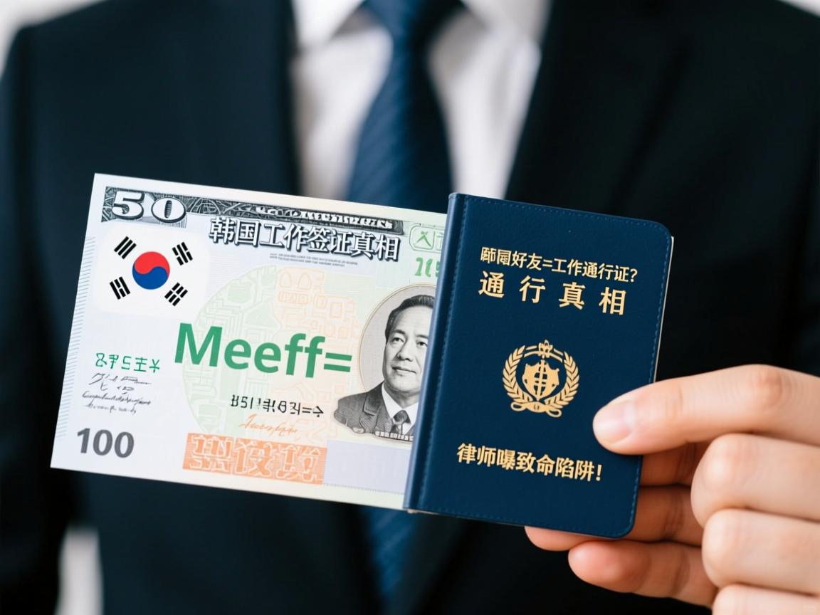 韩国工作签证真相,Meeff好友=工作通行证?律师曝致命陷阱!
