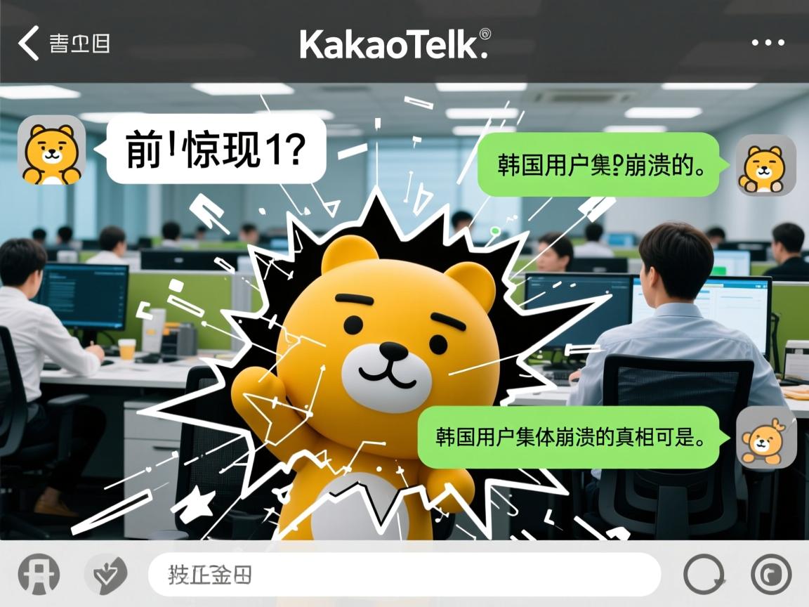 KakaoTalk消息前惊现1?韩国用户集体崩溃的真相竟是.