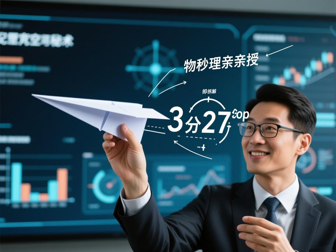 纸飞机滞空秘术,物理教授亲授,3分27秒飞行纪录背后的科学拆解