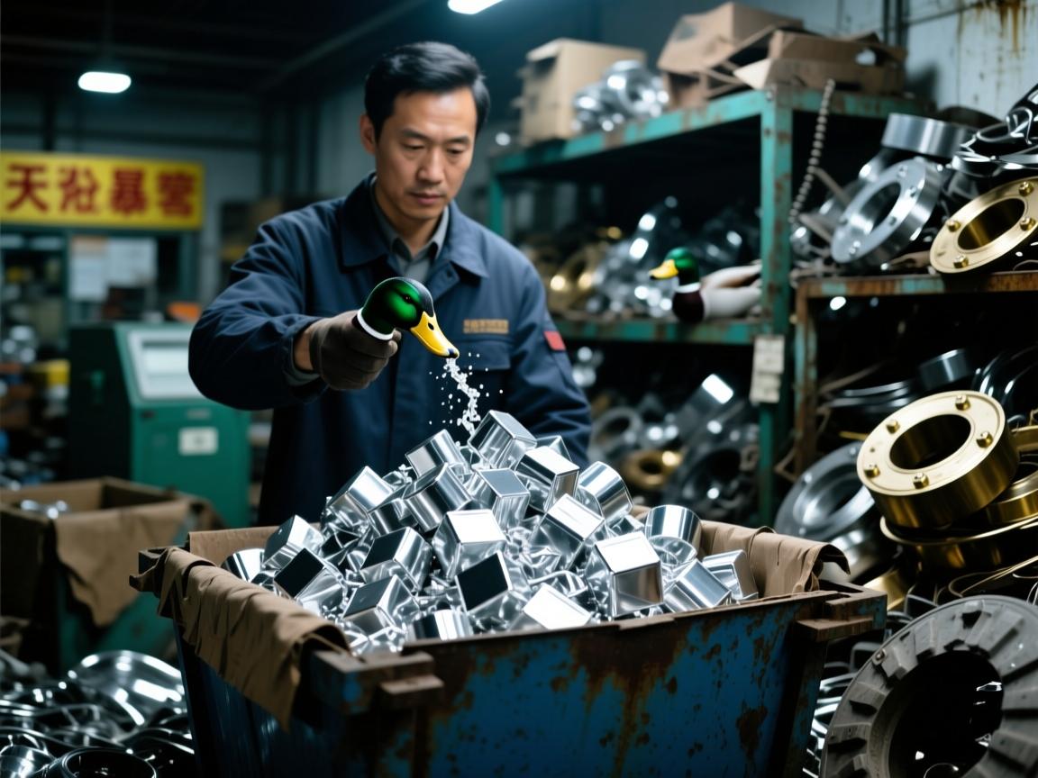 双鸭山铑粉回收暗流涌动!废品站电话背后,天价金属的暴利江湖