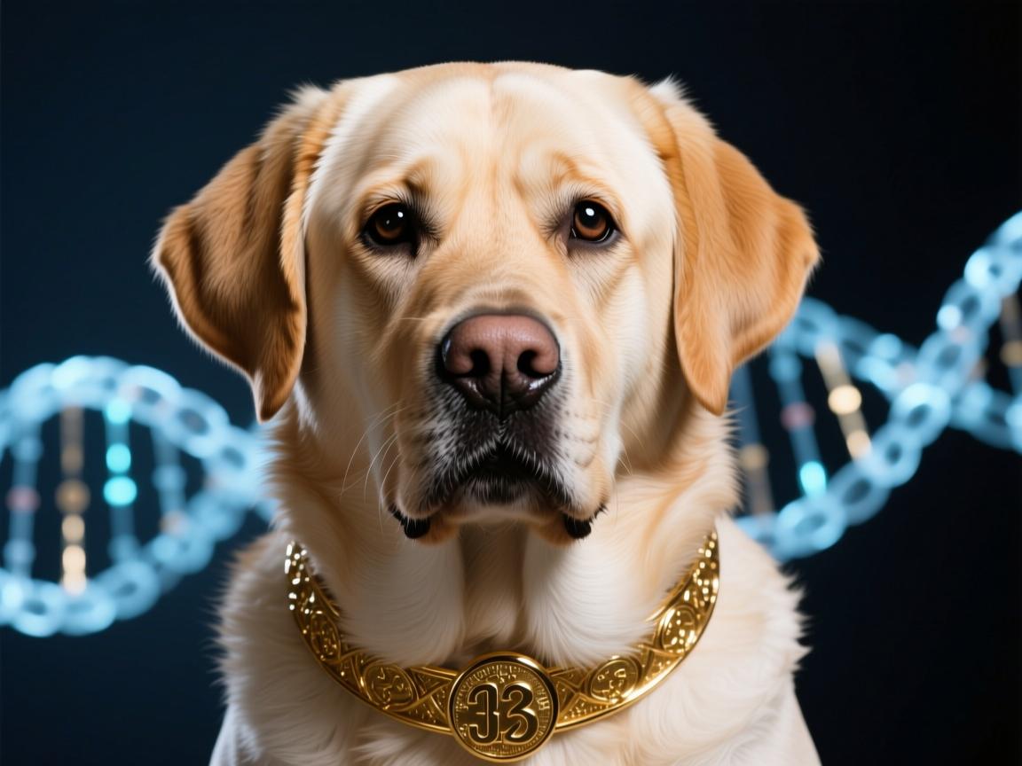 天价犬王诞生!拉布拉多变种52揭秘,百万身价背后的基因密码