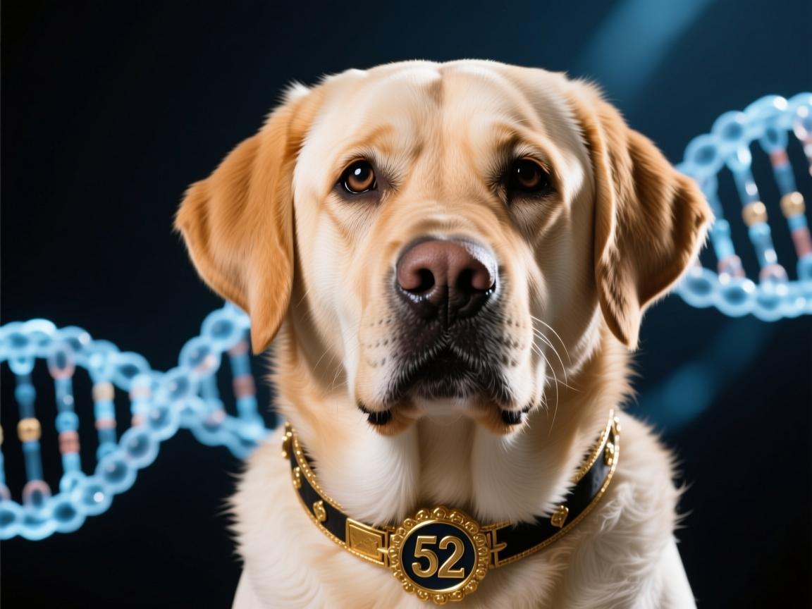 天价犬王诞生!拉布拉多变种52揭秘,百万身价背后的基因密码