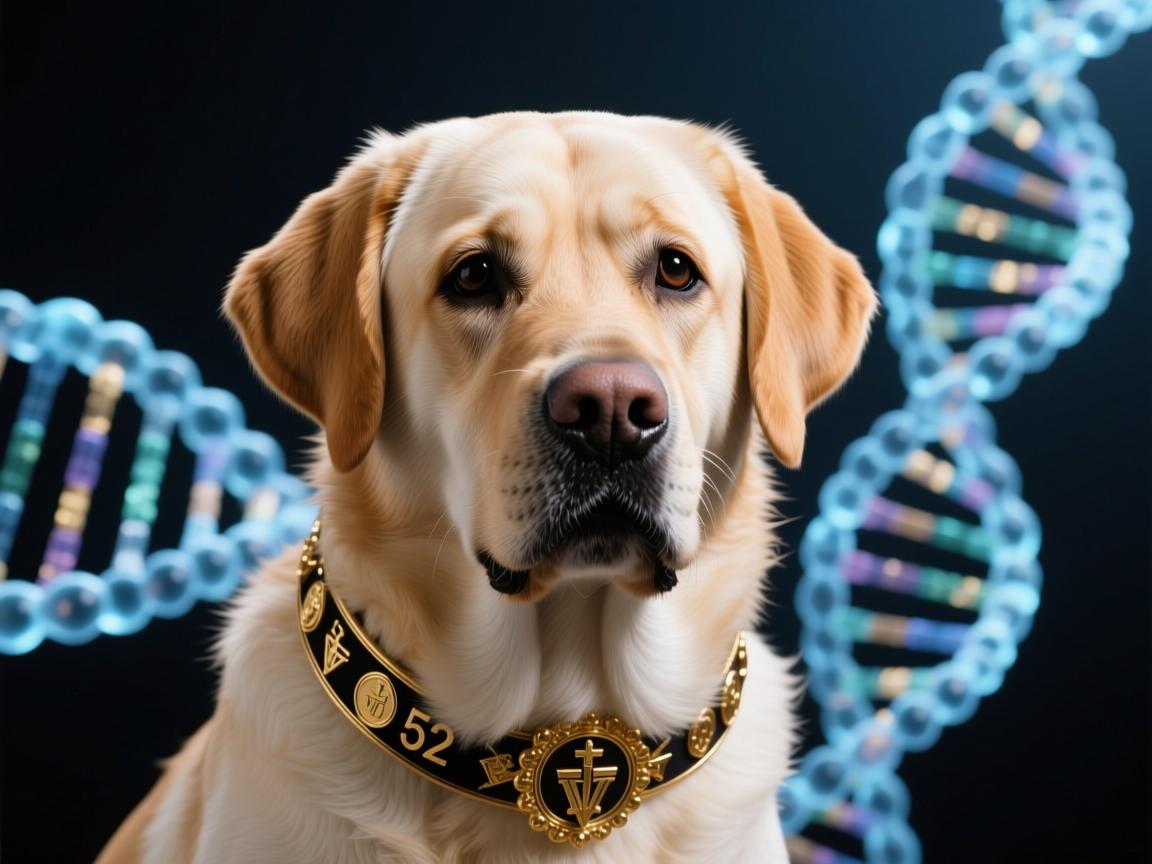 天价犬王诞生!拉布拉多变种52揭秘,百万身价背后的基因密码