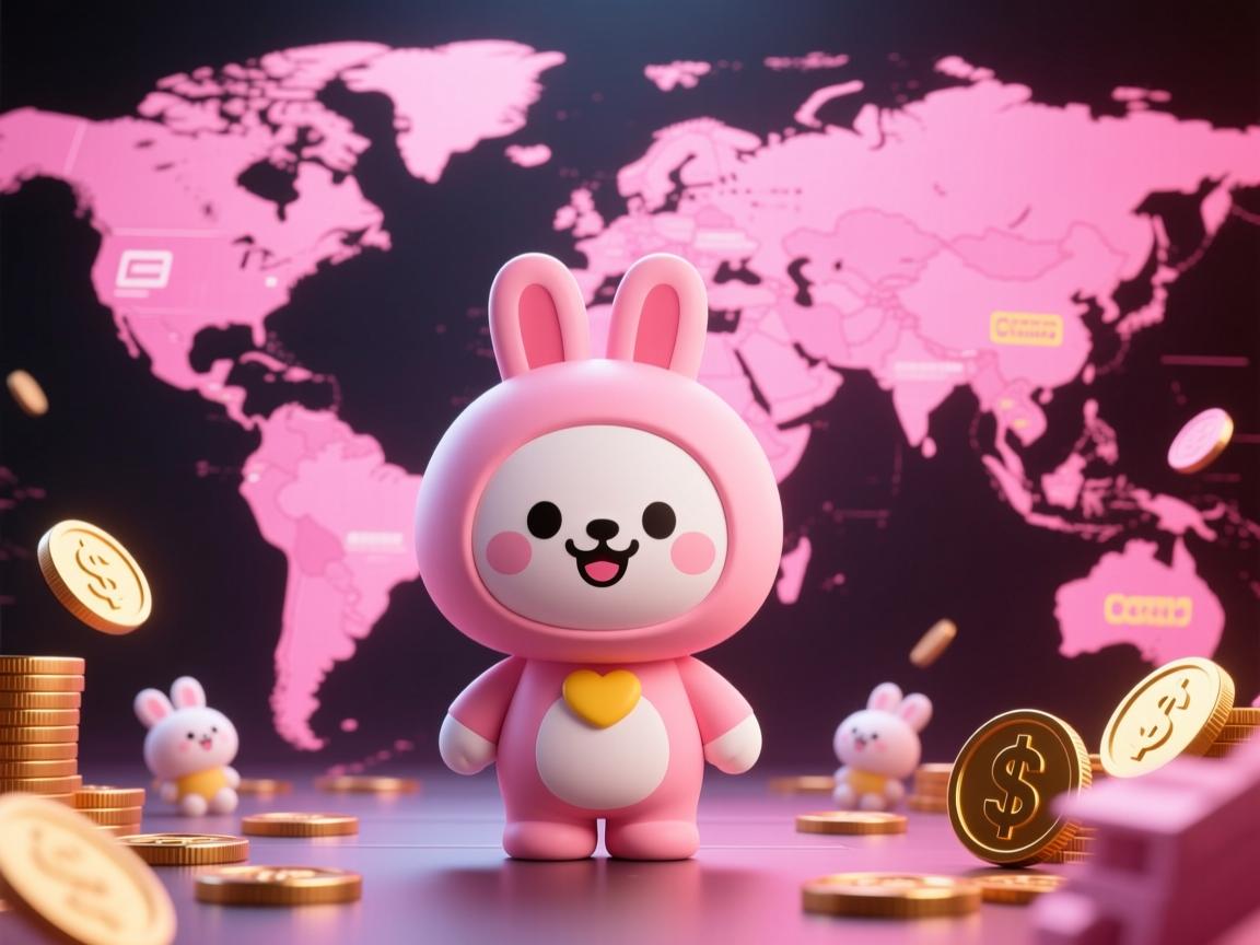 粉红风暴席卷全球!Kakao Friends兔子Cony凭什么成为Z世代顶流?