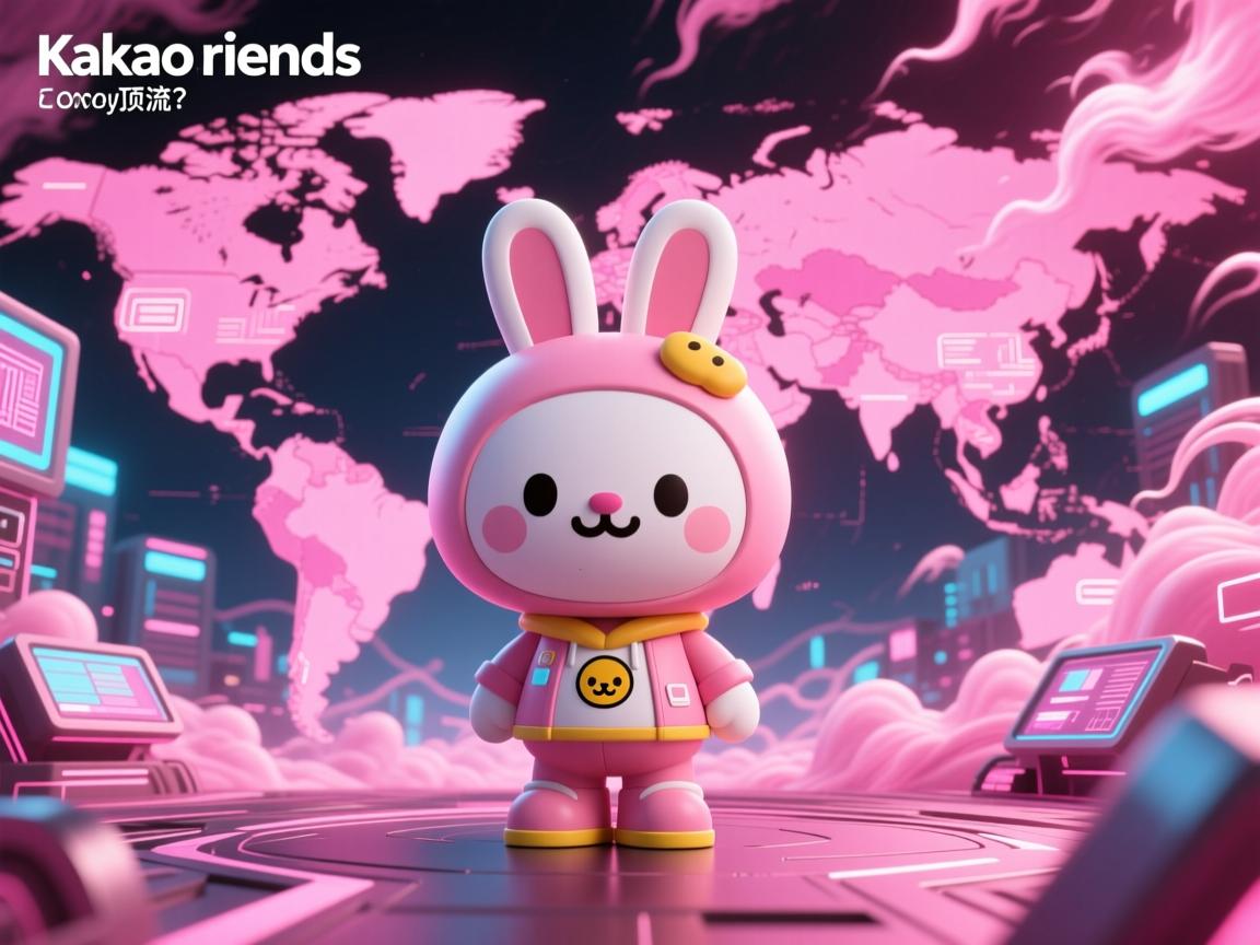 粉红风暴席卷全球!Kakao Friends兔子Cony凭什么成为Z世代顶流?
