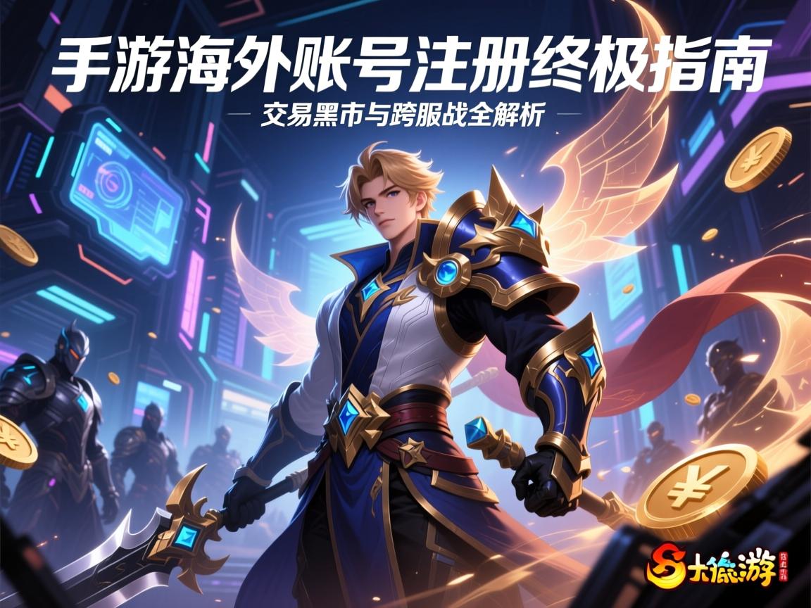 梦幻西游手游海外账号注册终极指南,IP限制、交易黑市与跨服征战全解析