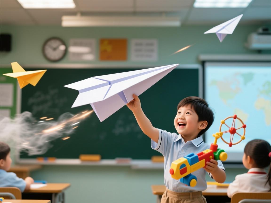 纸飞机腾空的秘密，从童年玩具到空气动力学的奇妙课堂