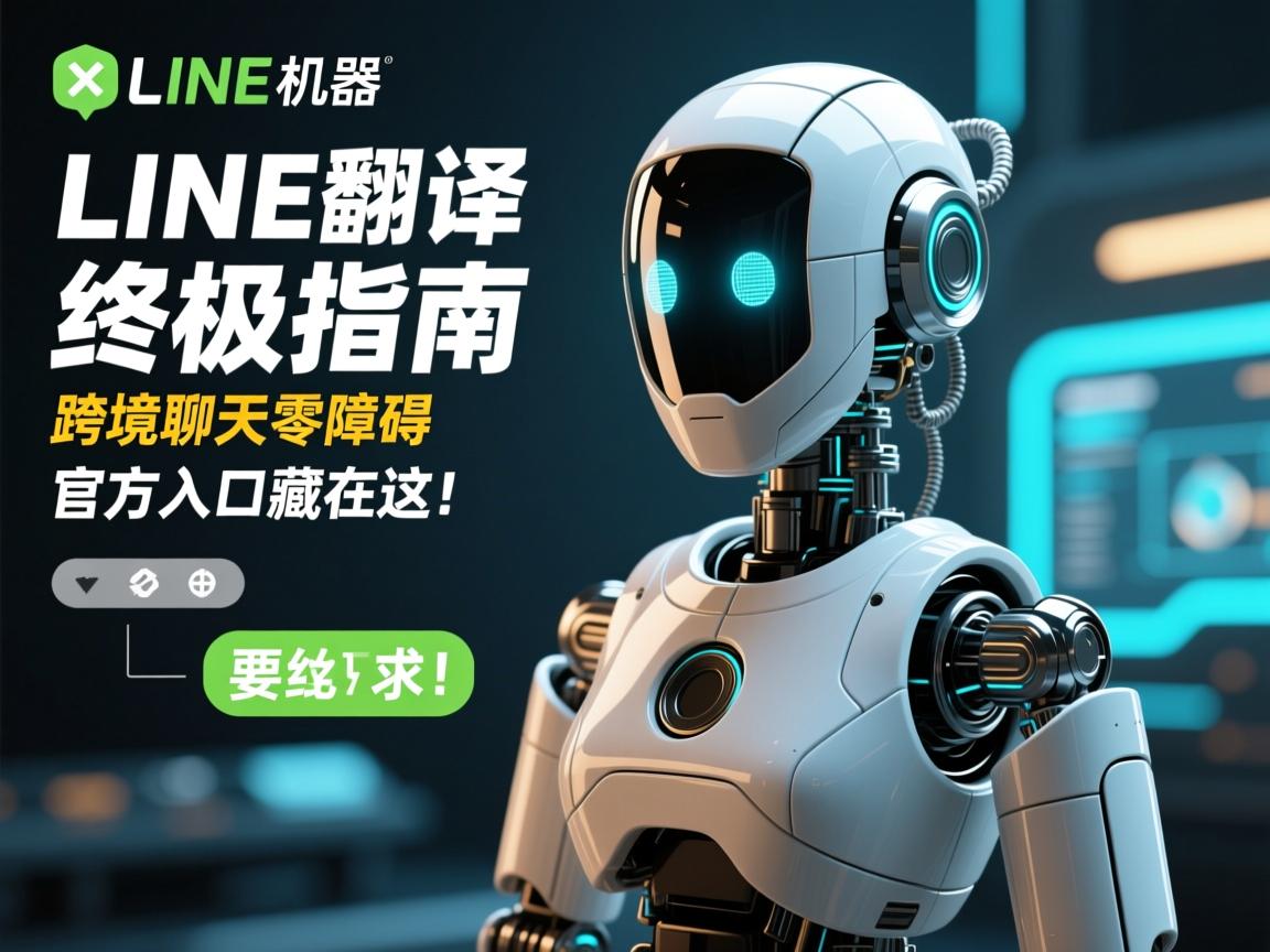 LINE翻译机器人终极指南，跨境聊天零障碍，官方入口藏在这！