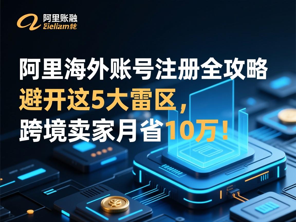 阿里海外账号注册全攻略,避开这5大雷区,跨境卖家月省10万!