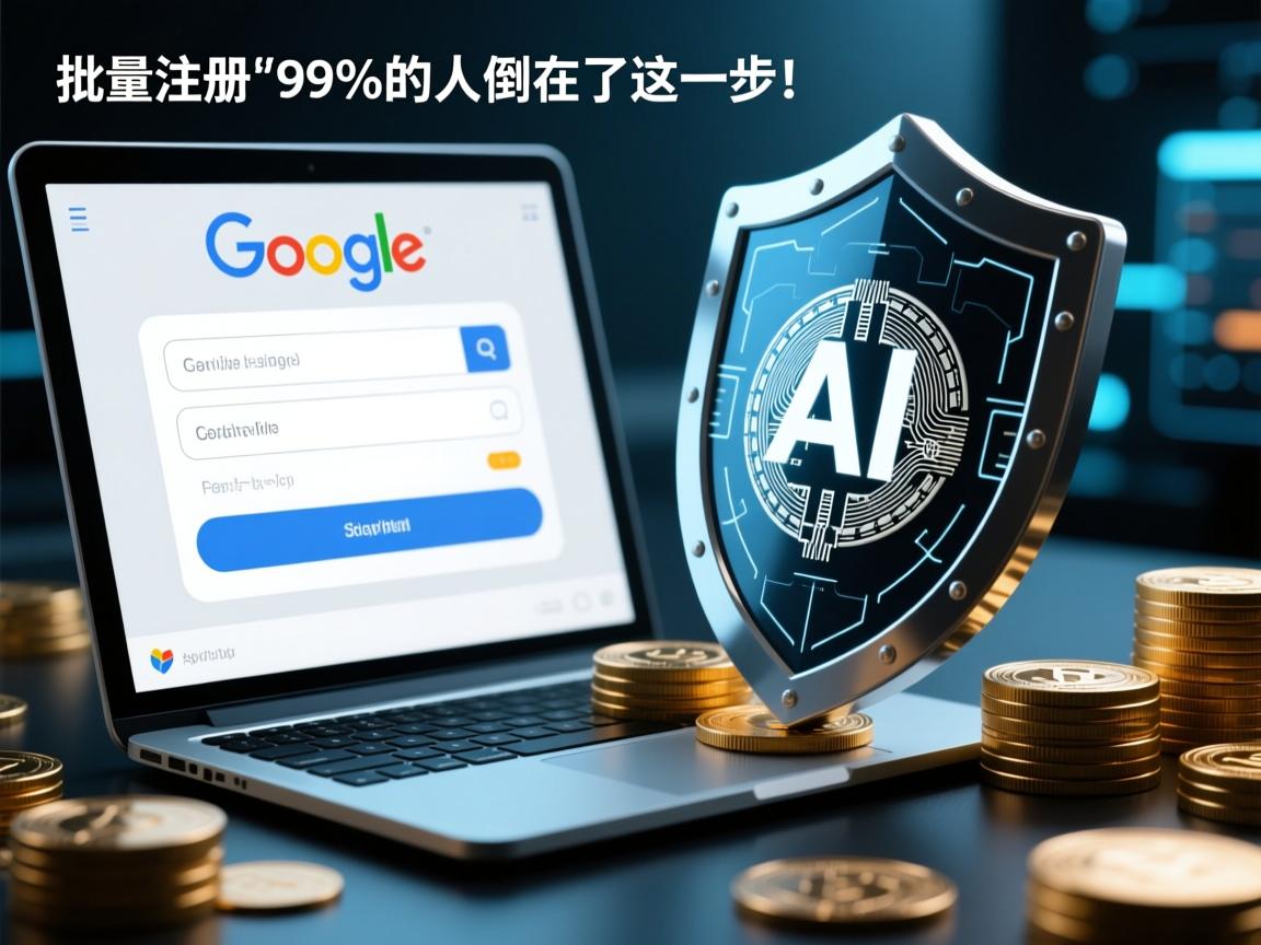 批量注册谷歌邮箱,一场与AI守卫的惊险博弈,99%的人倒在了这一步!