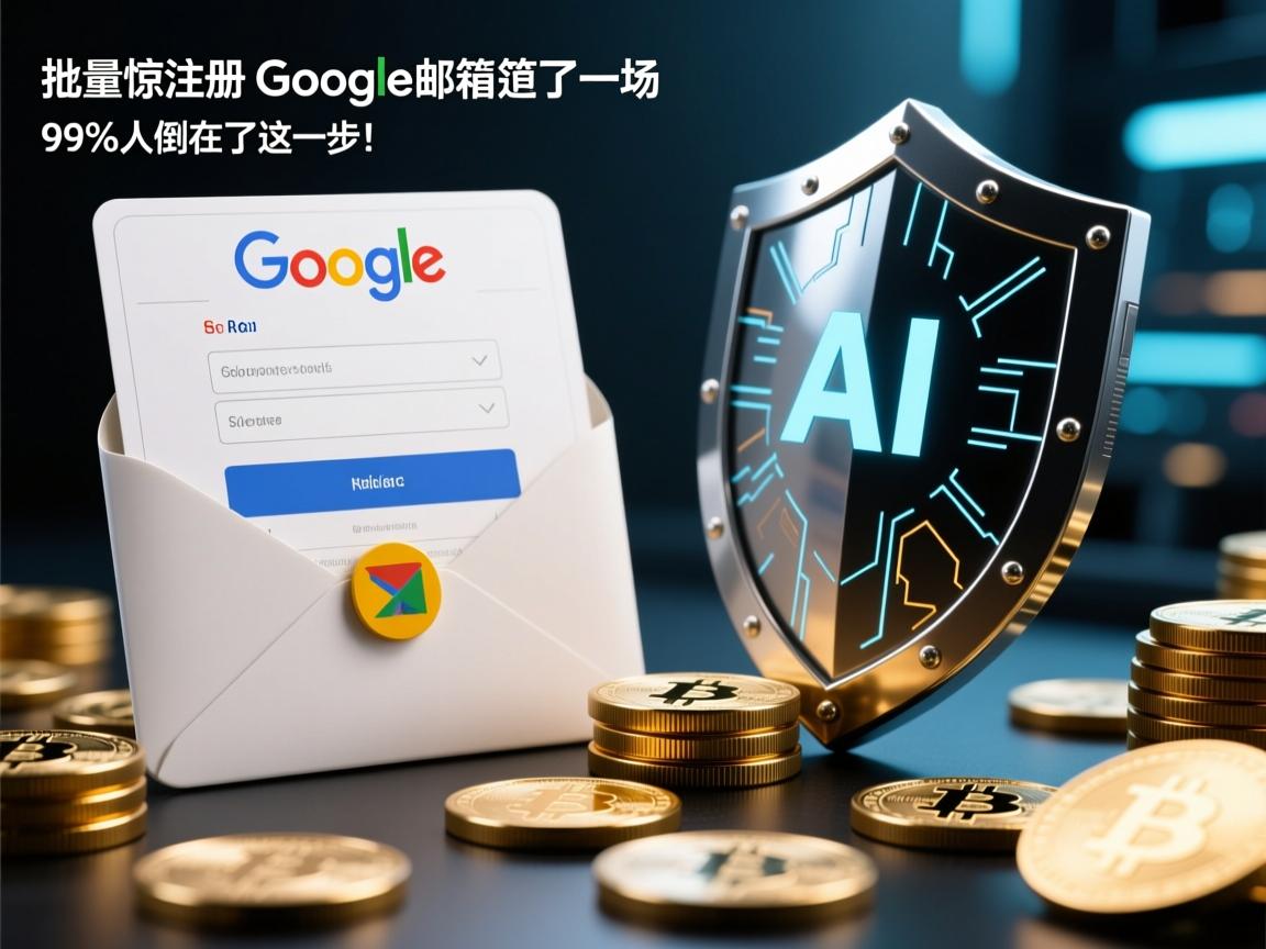 批量注册谷歌邮箱,一场与AI守卫的惊险博弈,99%的人倒在了这一步!