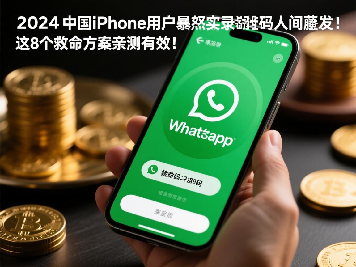 2024中国iPhone用户暴怒实录，WhatsApp验证码人间蒸发，这8个救命方案亲测有效！