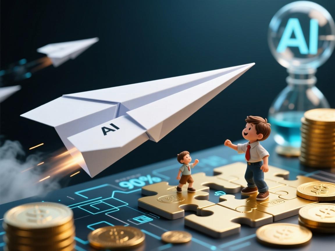 AI解构童年谜题，纸飞机腾空的科学暗战，90%成人不知的升力玄机