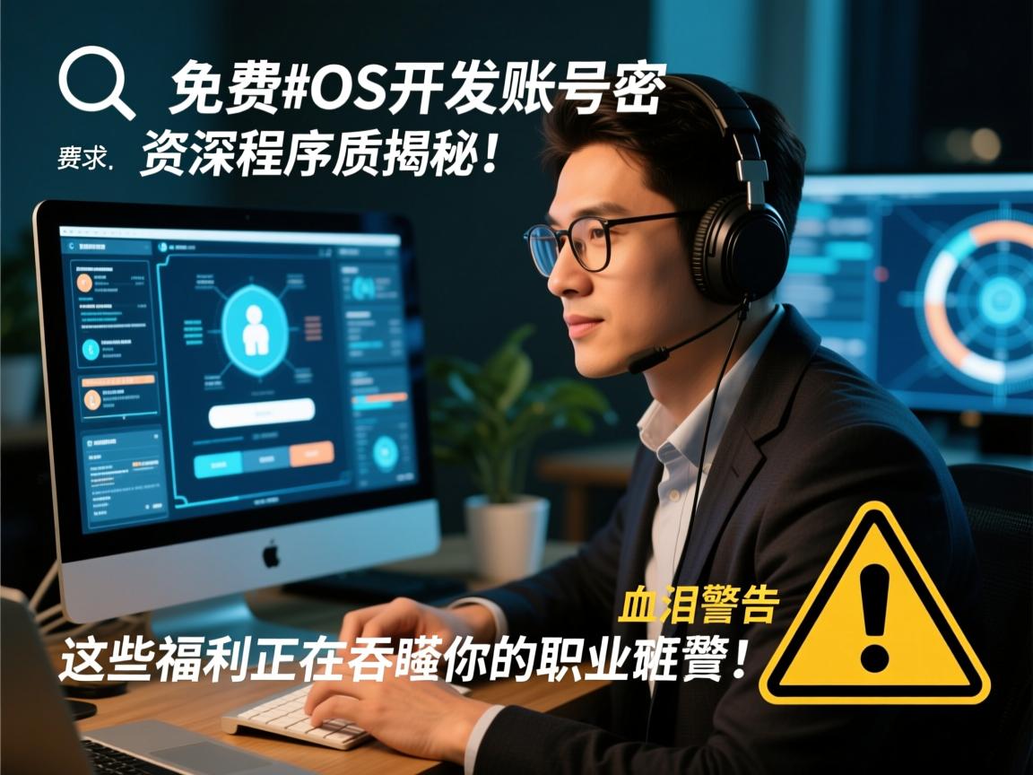 🔍免费iOS开发账号密码大揭秘!资深程序员血泪警告,这些福利正在吞噬你的职业生涯!