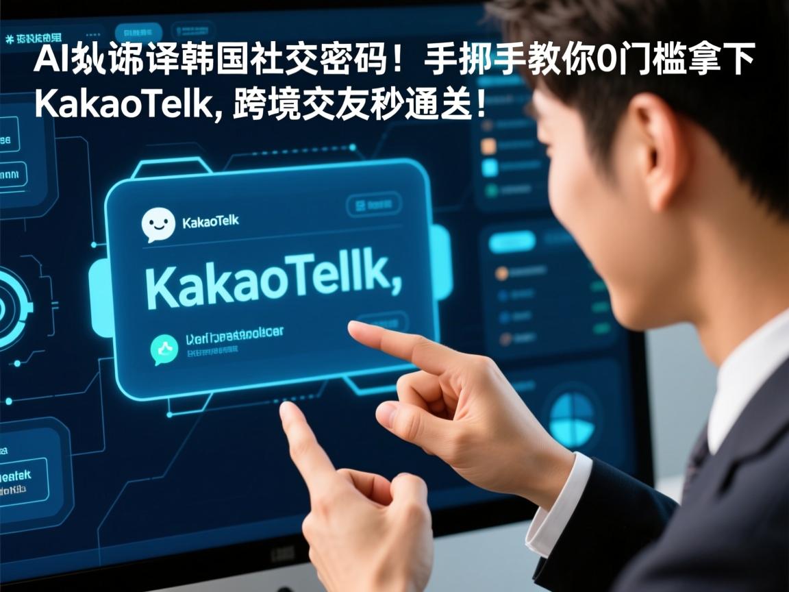 AI破译韩国社交密码!手把手教你0门槛拿下KakaoTalk,跨境交友秒通关!