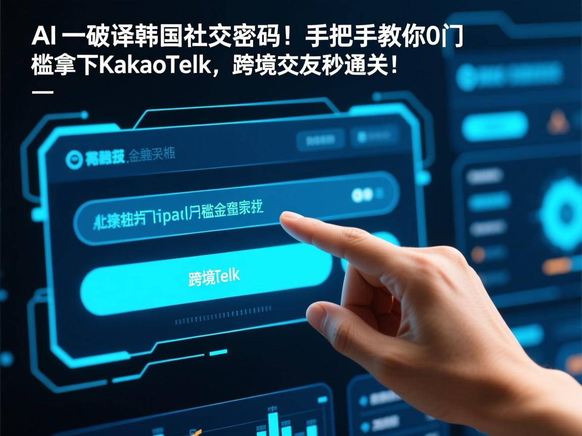 AI破译韩国社交密码!手把手教你0门槛拿下KakaoTalk,跨境交友秒通关!