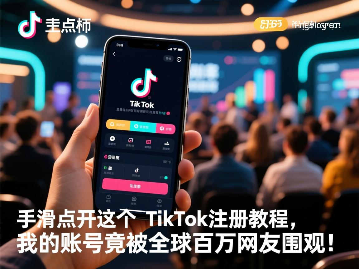 手滑点开这个TikTok注册教程,我的账号竟被全球百万网友围观!