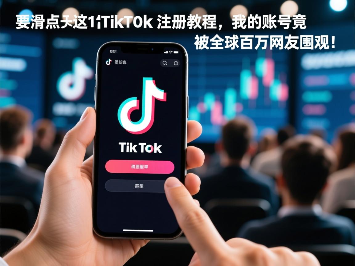 手滑点开这个TikTok注册教程,我的账号竟被全球百万网友围观!