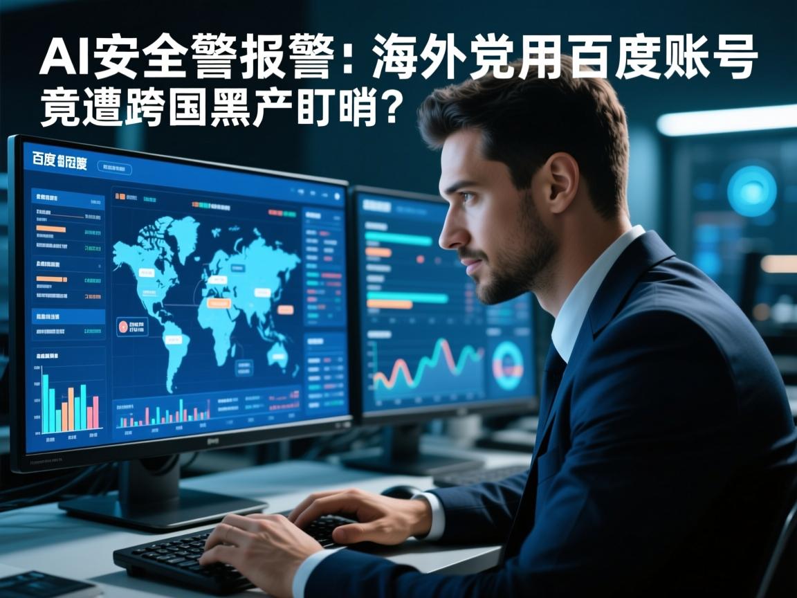 AI安全警报!海外党用百度账号竟遭跨国黑产盯梢?