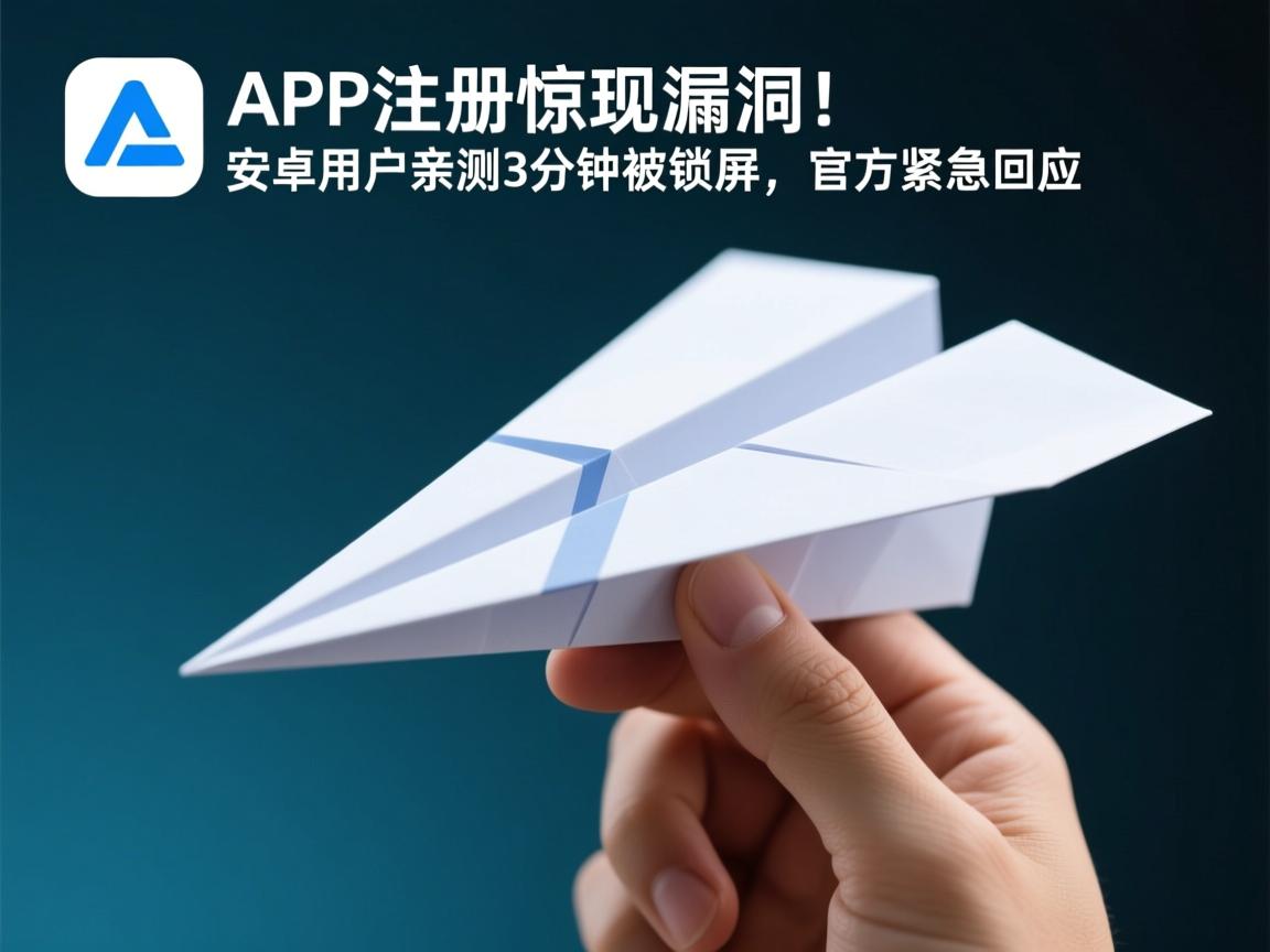 纸飞机APP注册惊现漏洞！安卓用户亲测3分钟被锁屏，官方紧急回应