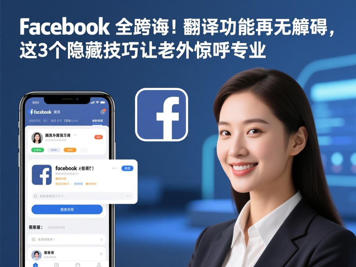 脸书翻译功能全解密！跨国交友再无障碍，这3个隐藏技巧让老外惊呼专业