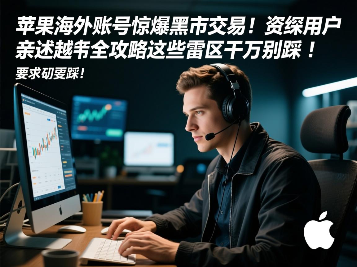 苹果海外账号惊爆黑市交易!资深用户亲述越狱全攻略,这些雷区千万别踩!