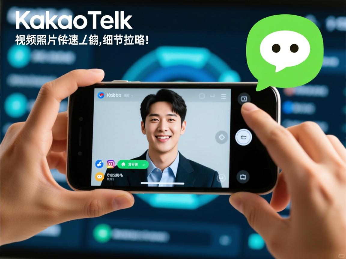 韩国社媒巨头KakaoTalk视频照片上传全攻略,手速翻倍,细节拉满!