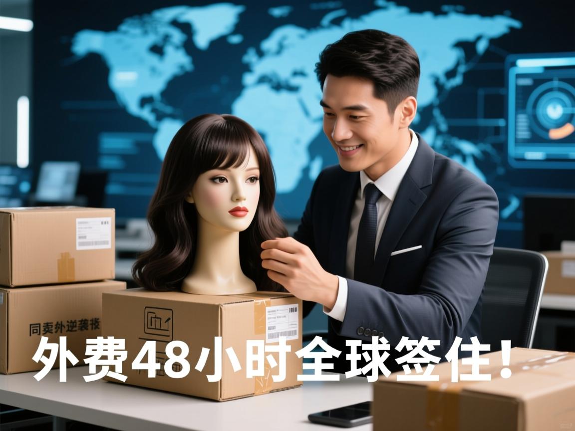 外贸假发48小时全球签收！小卖家逆袭的物流神操作，同行看完坐不住了