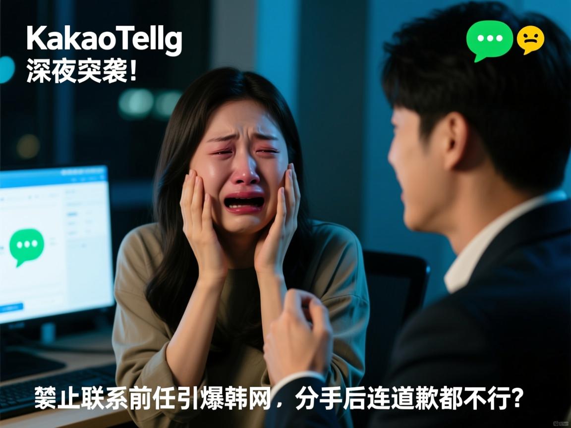 KakaoTalk深夜突袭!禁止联系前任引爆韩网,用户哭诉,分手后连道歉都不行?