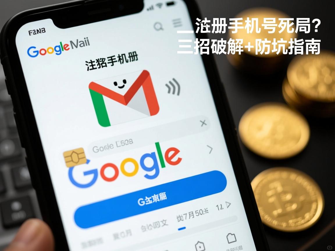 谷歌邮箱注册遇手机号死局?三招破解+防坑指南