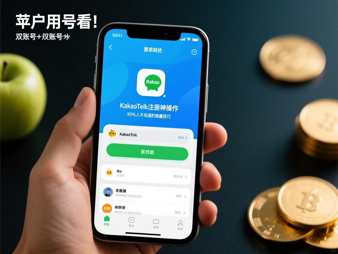苹果用户必看!双账号+KakaoTalk注册神操作,90%人不知道的隐藏技巧