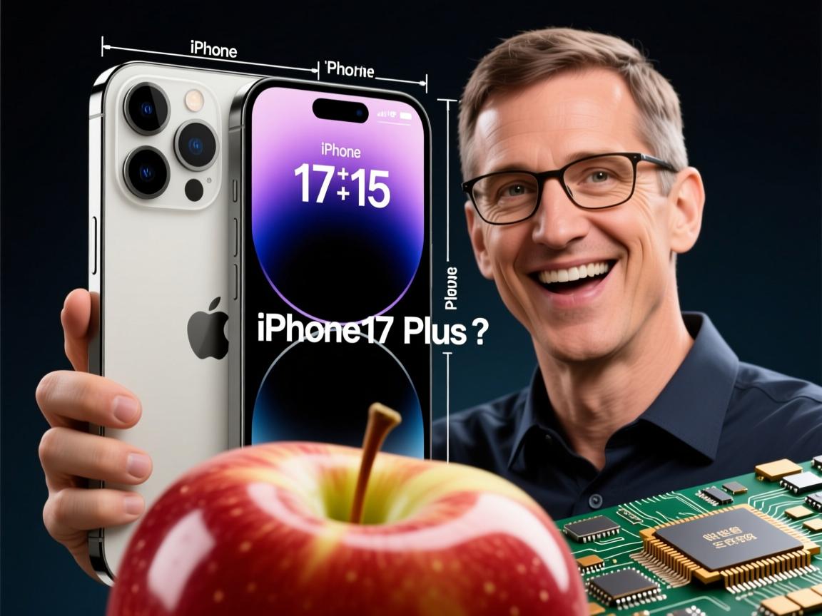 苹果放大招！iPhone 17 Plus 尺寸暴增+芯片越级，库克这次真急了？