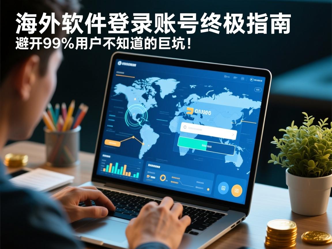 海外软件登录账号终极指南,避开99%用户不知道的巨坑!