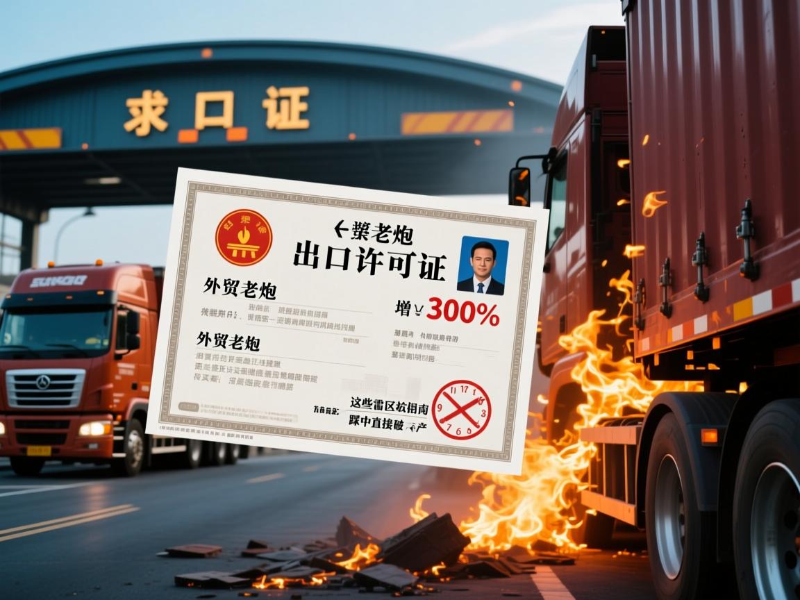 卡车出口许可证暴增300%外贸老炮亲授避坑指南,这些雷区踩中直接破产