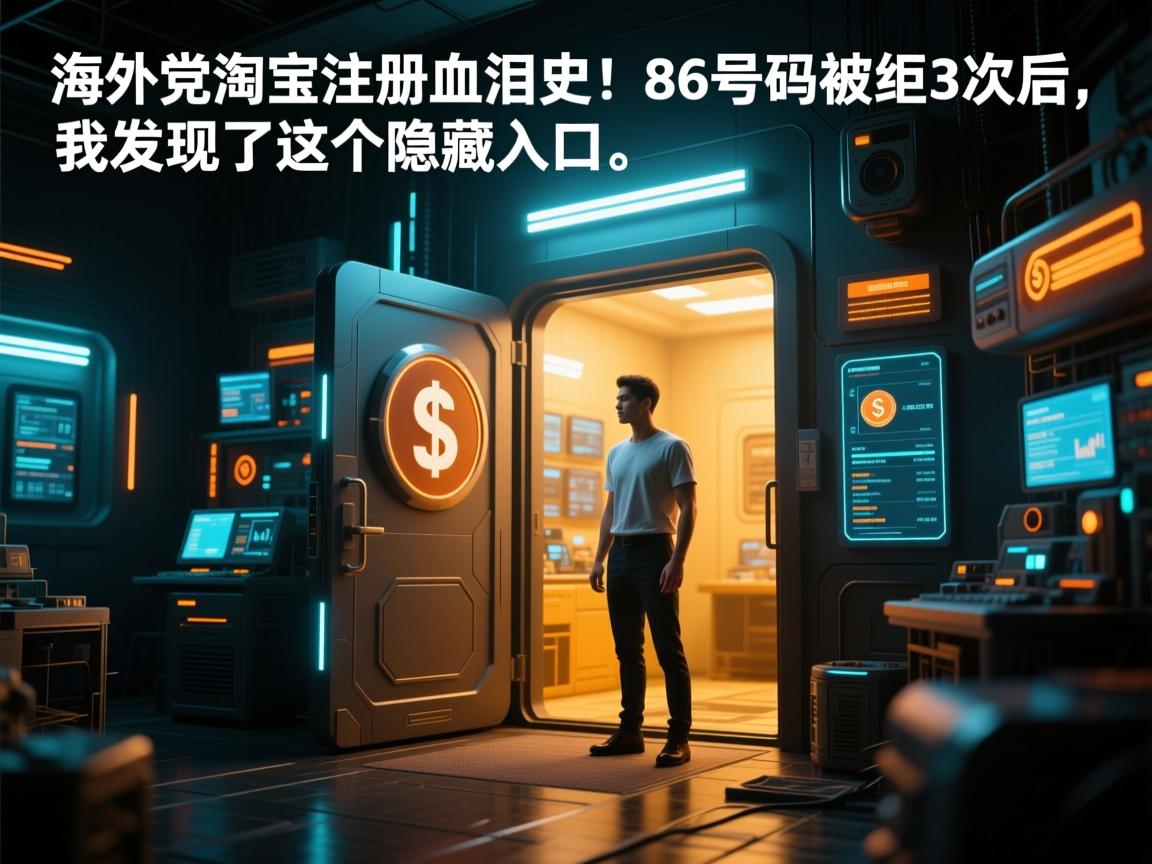 海外党淘宝注册血泪史!86号码被拒3次后,我发现了这个隐藏入口.